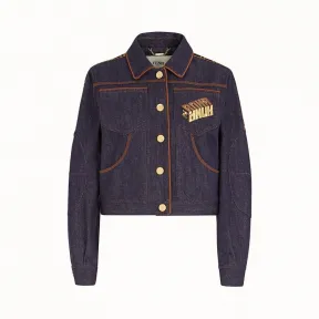 芬迪/Fendi 夹克_ Roma Amor牛仔夹克 FLF559 A8E YF17TI