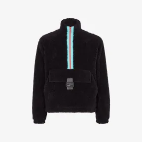 芬迪/Fendi 夹克-黑色毛羊皮连帽夹克衫-男士外套 FM0206AM8GF0GME 8056582343044