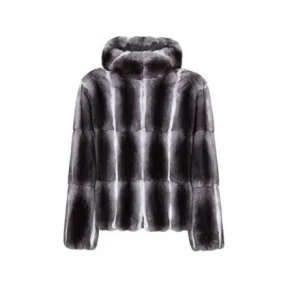 芬迪/Fendi 紧身夹克 皮草 黑色 FME131NJYF0RQ0