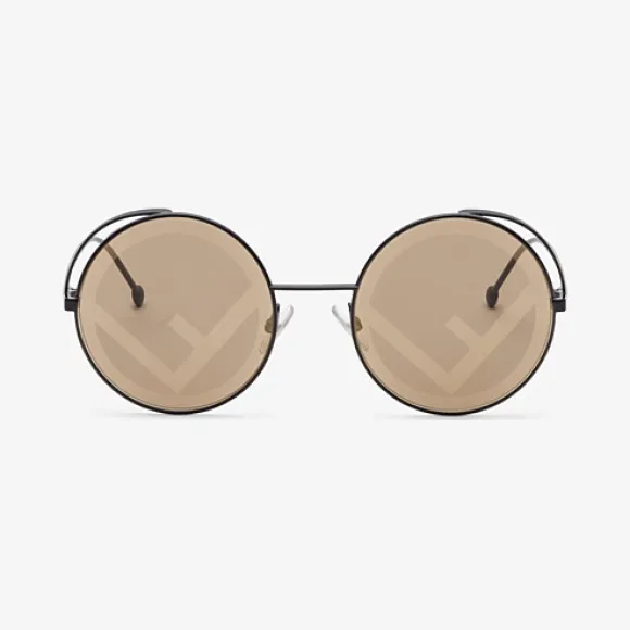 芬迪/Fendi RAMA_黑色太阳镜 FOG391 V1T F0QU2