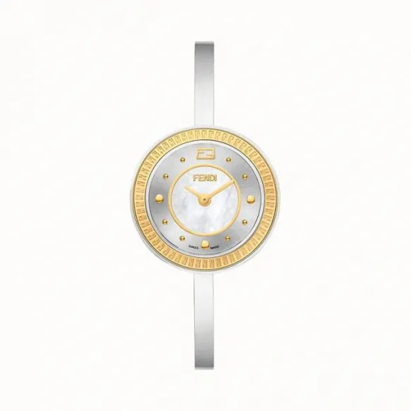 芬迪/Fendi  MY WAY_28毫米 - 带Glamy狐狸毛的腕表 FOW565 A2Y KF0QA0