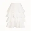 芬迪/Fendi 半身裙_白色棉质半身裙 FQ7064 A0M YF0ZNM