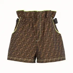 芬迪/Fendi 短裤_ Roma Amor帆布短裤 FR6195 A6X UF17QW