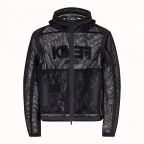 芬迪/Fendi 风衣_黑色高科技布料防风衣 FW0832 A6T SF0QA1