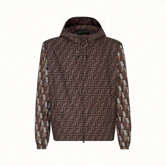 芬迪/Fendi 风衣_ Roma Amor布料防风衣 FW0832 A7F TF17DZ