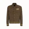 芬迪/Fendi 夹克_棕色布料夹克 FW0918 A4Q QF1440