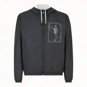 芬迪/Fendi 风衣_黑色尼龙风衣 FW0970 A7F 9F0QA1