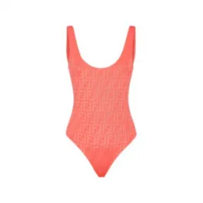 芬迪/Fendi 连身泳装 布料 粉红色 FXB922AK9HF1K9Y