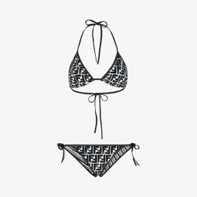 芬迪/Fendi Fendi Roma Joshua Vides雪尼尔比基尼 FXB974ADHDF1C20