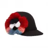 芬迪/Fendi 黑色女士Baseball Cap棒球帽 FXQ596 8ND F0QY3