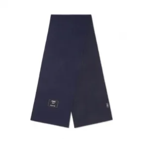 芬迪/Fendi 蓝色羊绒围巾-FENDI芬迪中国官网 FXS124AIKIF0QA2-8054321034000