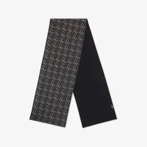 芬迪/Fendi 围巾-黑色羊毛围巾-男士围巾 FXS124ALGSF0D8J 8054321801282