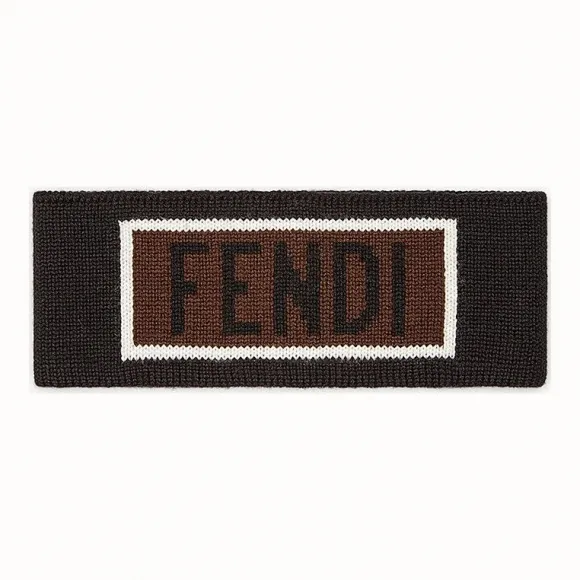 芬迪/Fendi 头带_黑色羊毛带 FXS385 A40 FF0QA1