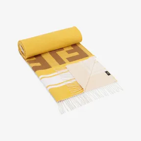 芬迪/Fendi 沙滩巾-黄色毛巾布沙滩巾-男士沙滩装 FXS717AN93F0QF1 8056582733593