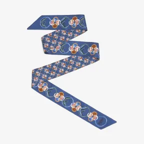 芬迪/Fendi 绑带_蓝色真丝抹胸 FXT011 A6D PF0BEF