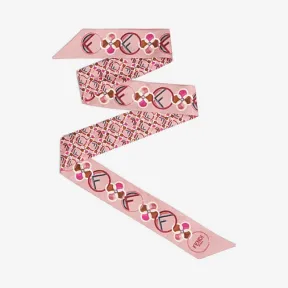 芬迪/Fendi 绑带_粉红色真丝抹胸 FXT011 A6D PF14PH