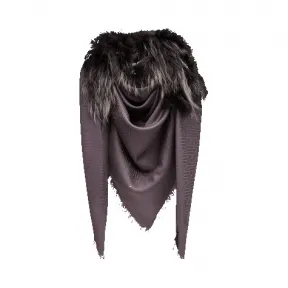 芬迪/Fendi 灰色女士SCIALLE披巾 FXT069 8MQ F0QN0