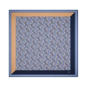 芬迪/Fendi 蓝色桑蚕丝围巾-FENDI芬迪中国官网 FXT091AIXAF0V6W-8056867884880