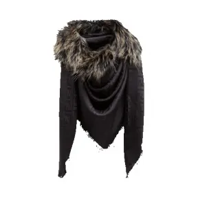 芬迪/Fendi LOGO 披巾-披巾 FXT100 P9D F0CG3