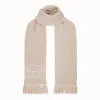 芬迪/Fendi FASHION SHOW围巾_米色羊绒围巾 FXT254 A56 XF0QB9