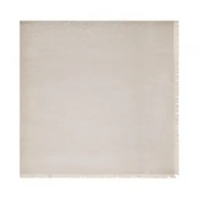 芬迪/Fendi FF披肩_粉红色真丝和提花羊毛 FXT924 9EA F0UW1