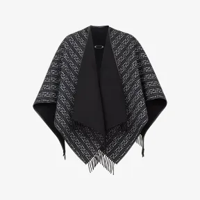 芬迪/Fendi 斗篷-黑色羊毛斗篷-男士围巾 FXX056ALGTF05WL 8054321801527