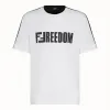 芬迪/Fendi T 恤_拼色棉质T恤 FY0936 A4Q 4F05WL