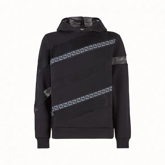 芬迪/Fendi 运动衫_黑色棉质运动衫 FY0941 A6Z 5F0QA1