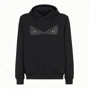 芬迪/Fendi 运动衫_黑色棉针织运动衫。 FY0945 A65 YF0QA1