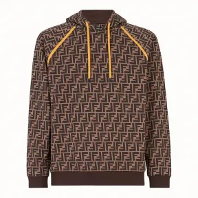 芬迪/Fendi 运动衫_棕色棉质运动衫 FY0945 A6Z TF0QT2