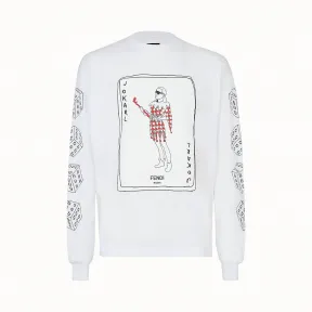 芬迪/Fendi T恤_白色棉质T恤 FY0971 A6Z PF0QA0