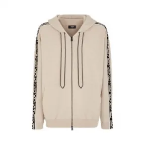 芬迪/Fendi 米色羊绒开衫-男士成衣-FENDI芬迪中国官网 FZC423AI2DF0QWN-8056867731757