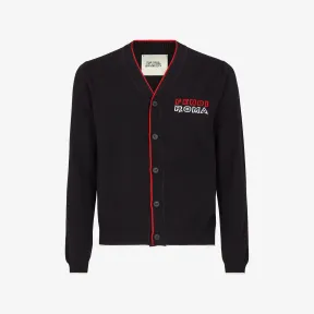 芬迪/Fendi 开衫-黑色针织开衫-男士针织衫 FZC491ANG2F0QA1 8056582875781