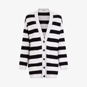 芬迪/Fendi 拼色棉质开衫 FZC828AD5NF0GME