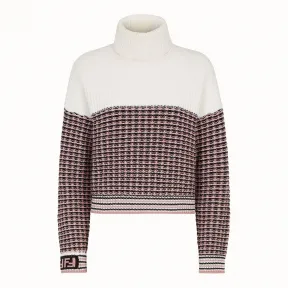 芬迪/Fendi 套头衫_小格子羊毛毛衣 FZY732 A61 MF14PH