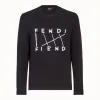 芬迪/Fendi 套头衫_黑色棉质毛衣 FZZ456 A73 EF0QA1