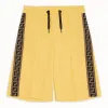 芬迪/Fendi 百慕大短裤_黄色高科技布料百慕大短裤 JMF172 A69 DF0VNL