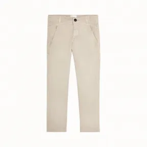 芬迪/Fendi 长裤_藜麦色棉质长裤 JMF185 A6I 7F09TD