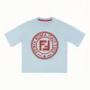 芬迪/Fendi T 恤_浅蓝色棉质 T 恤 JMI218 7AJ F0B93