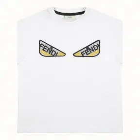 芬迪/Fendi T恤_白色针织T恤 JMI247 7AJ F0QA0