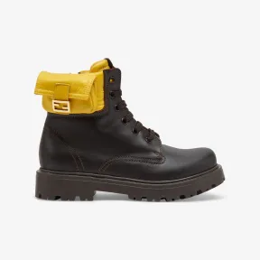 芬迪/Fendi 黑色皮革Baguette机车靴-Baguette机车靴 JMR441ALJHF0VA3 8056582382135