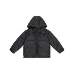 芬迪/Fendi 短款羽绒服黑色 JUA086AEZMF0GME