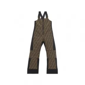 芬迪/Fendi 儿童滑雪服 - 带Logo FF儿童帆布滑雪服 JUF073ALNZF172X