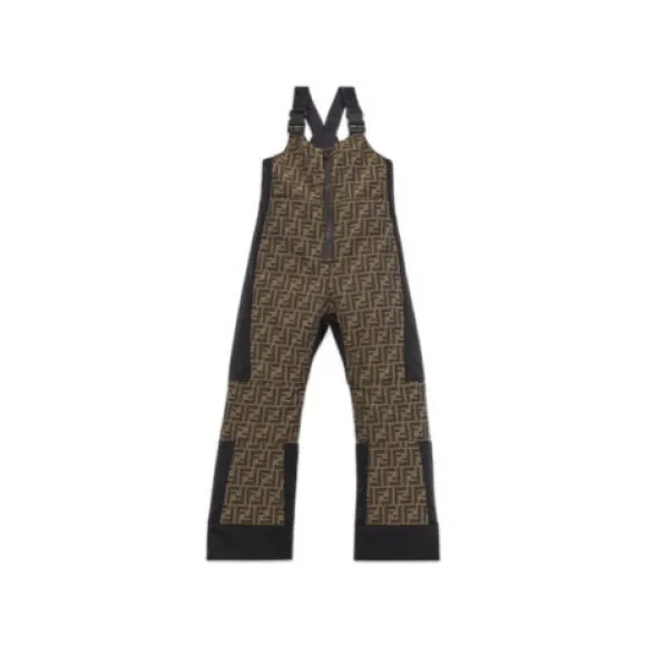 芬迪/Fendi 儿童滑雪服 - 带Logo FF儿童帆布滑雪服 JUF073ALNZF172X