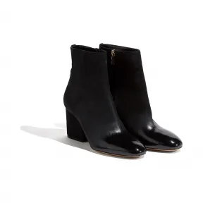 菲拉格慕/Salvatore Ferragamo 波浪形鞋跟短靴 01M667_671130