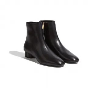 菲拉格慕/Salvatore Ferragamo 花卉造型鞋跟短靴 01N311_693095