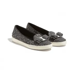 菲拉格慕/Salvatore Ferragamo Vara蝴蝶结休闲便鞋 035431_716156