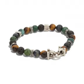 菲拉格慕/Salvatore Ferragamo 半宝石和Gancini手环 0717500_717500