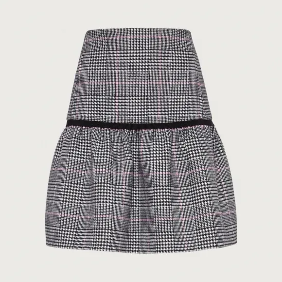 菲拉格慕/Salvatore Ferragamo 荷叶边迷你短裙 135309-750602-750602