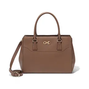 菲拉格慕/Salvatore Ferragamo 中号双Gancio购物袋 21F271_655817